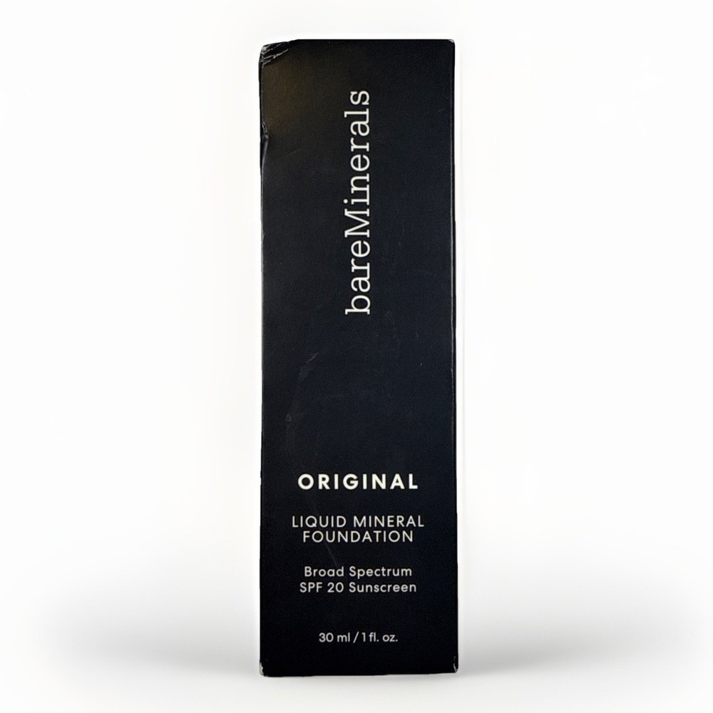 NIB Bare‎ Minerals Original Liquid Mineral Foundation SPF20 NEUTRAL DARK 24 1 oz